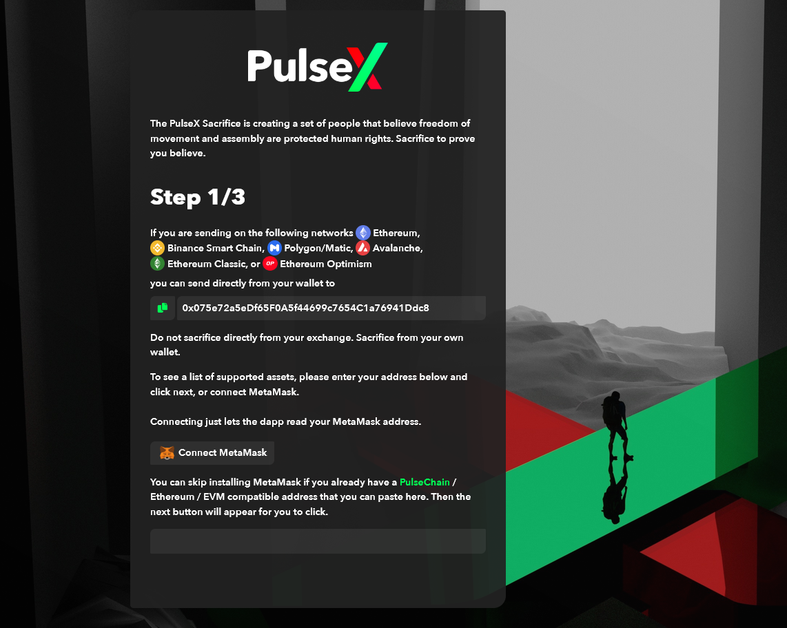 PulseX Sacrifice oficiálna stránka